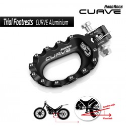 Pedane S3 CURVE Hard Rock Ergal (Nero)